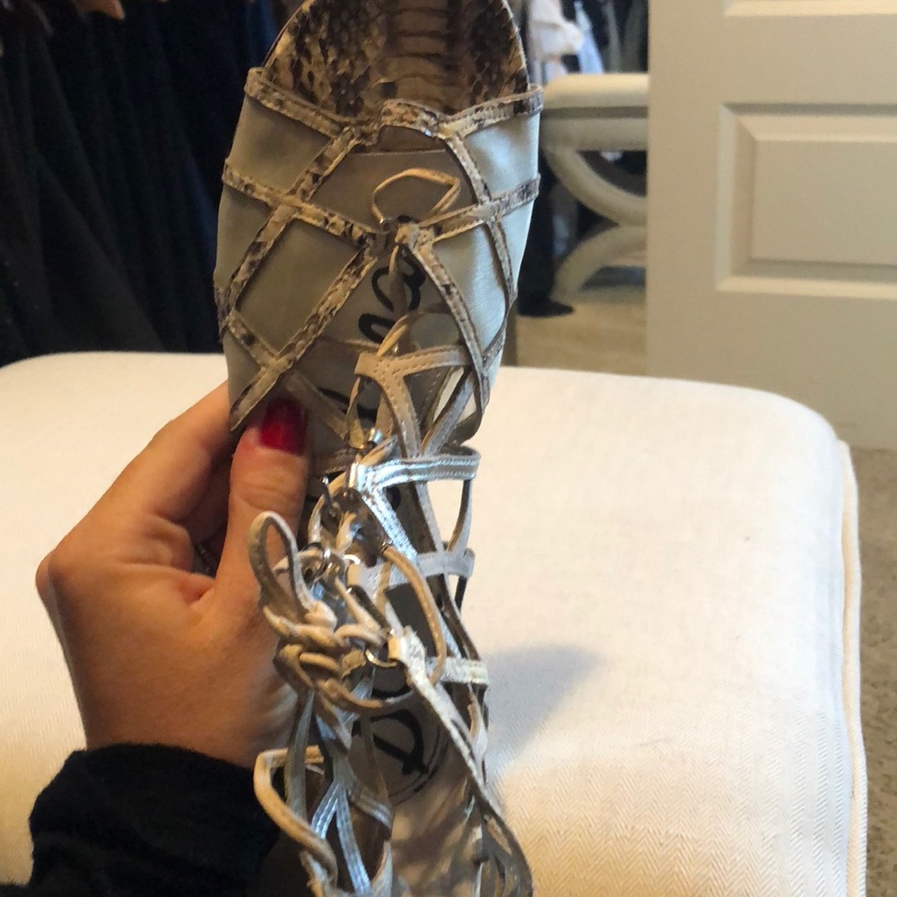 Sam Edelman python sandals - Picture 2 of 2